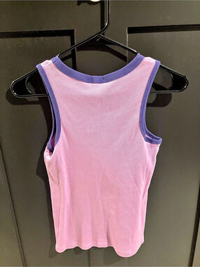 dp Ribbed Watermelon Tank Top in Pink & Purple Size XL Like New